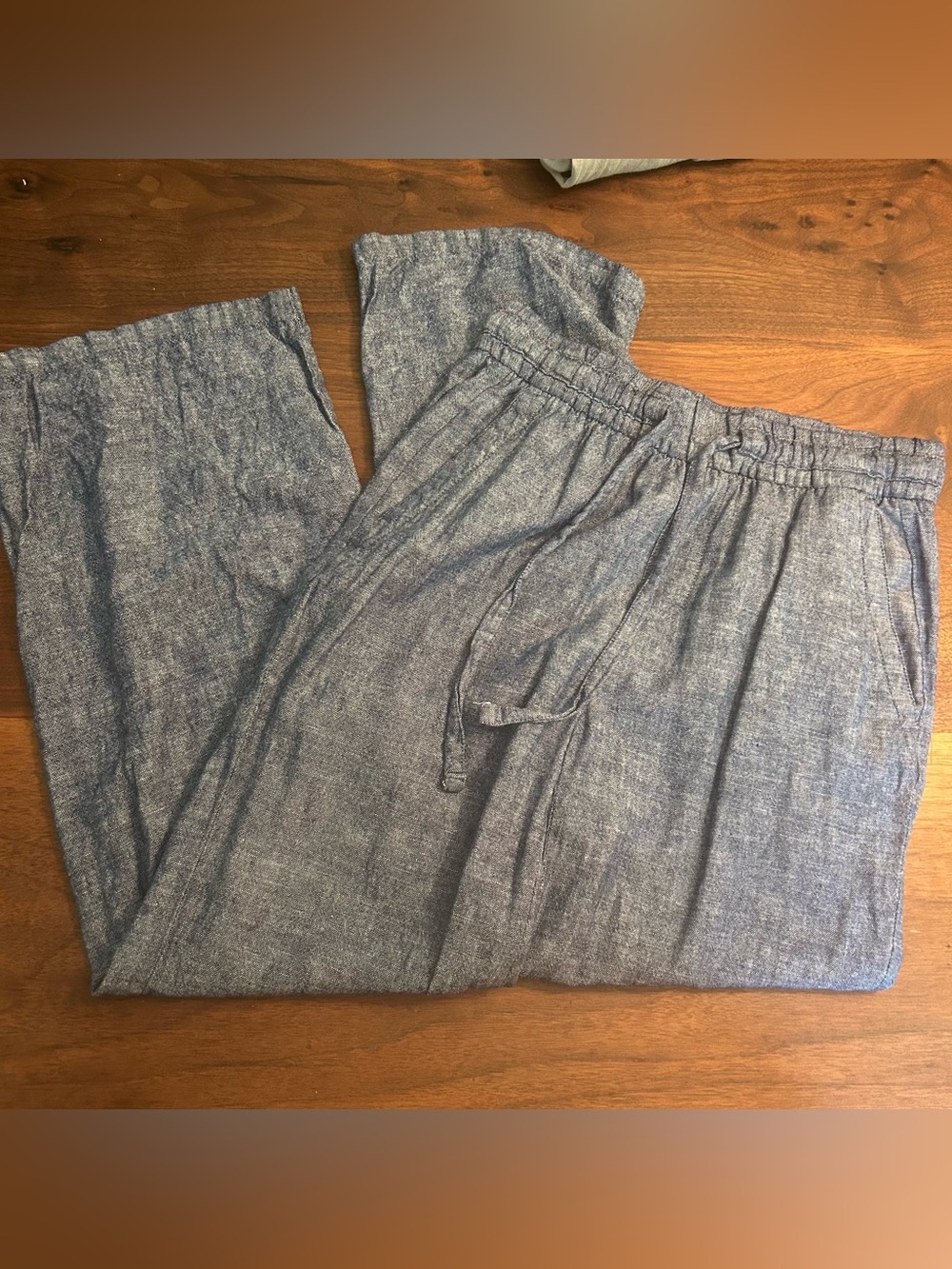 Gap linen blend pants